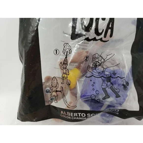 McDonalds Toy #3 Luca Color Change Toy - Picture 8 of 8